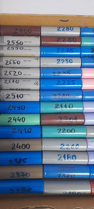 Acumulatori/baterii 18650 reincarcabili