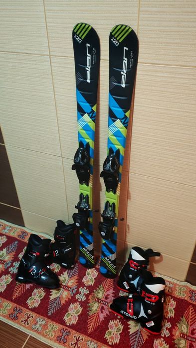 Set schiuri Elan 120 cm -clapari ski