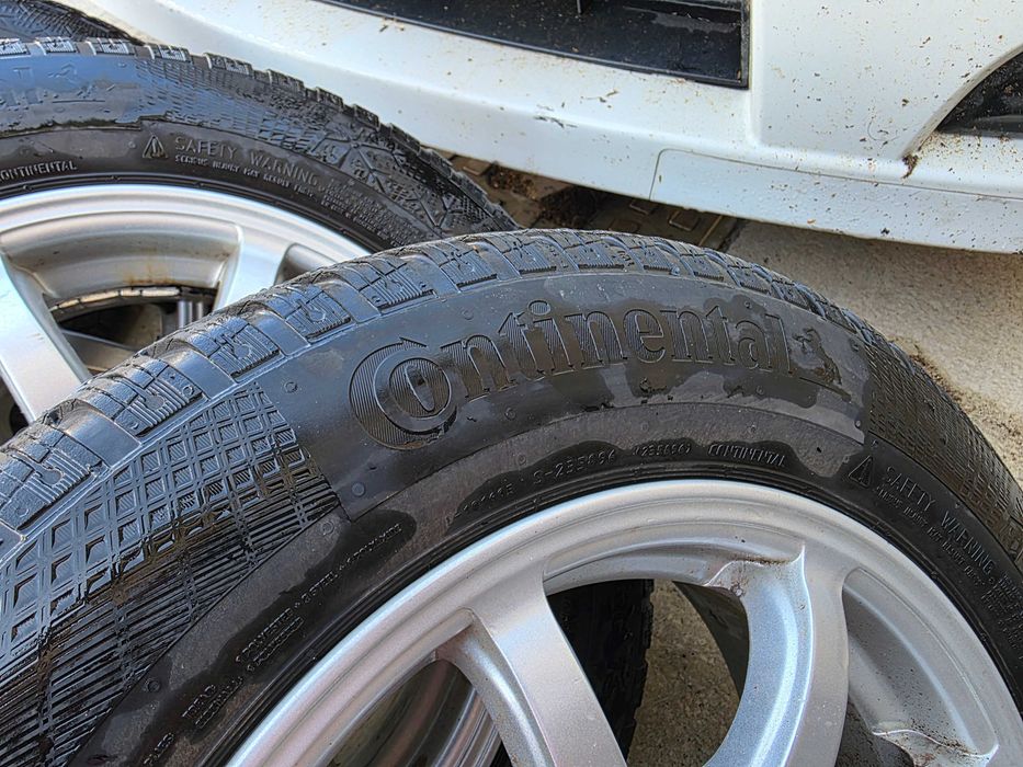 Джанти 14 цола с зимни гуми за vw up