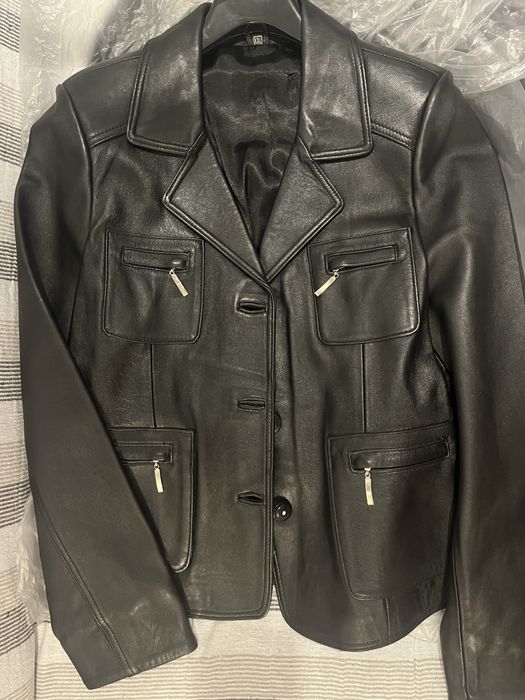Geci dama de piele - doua modele