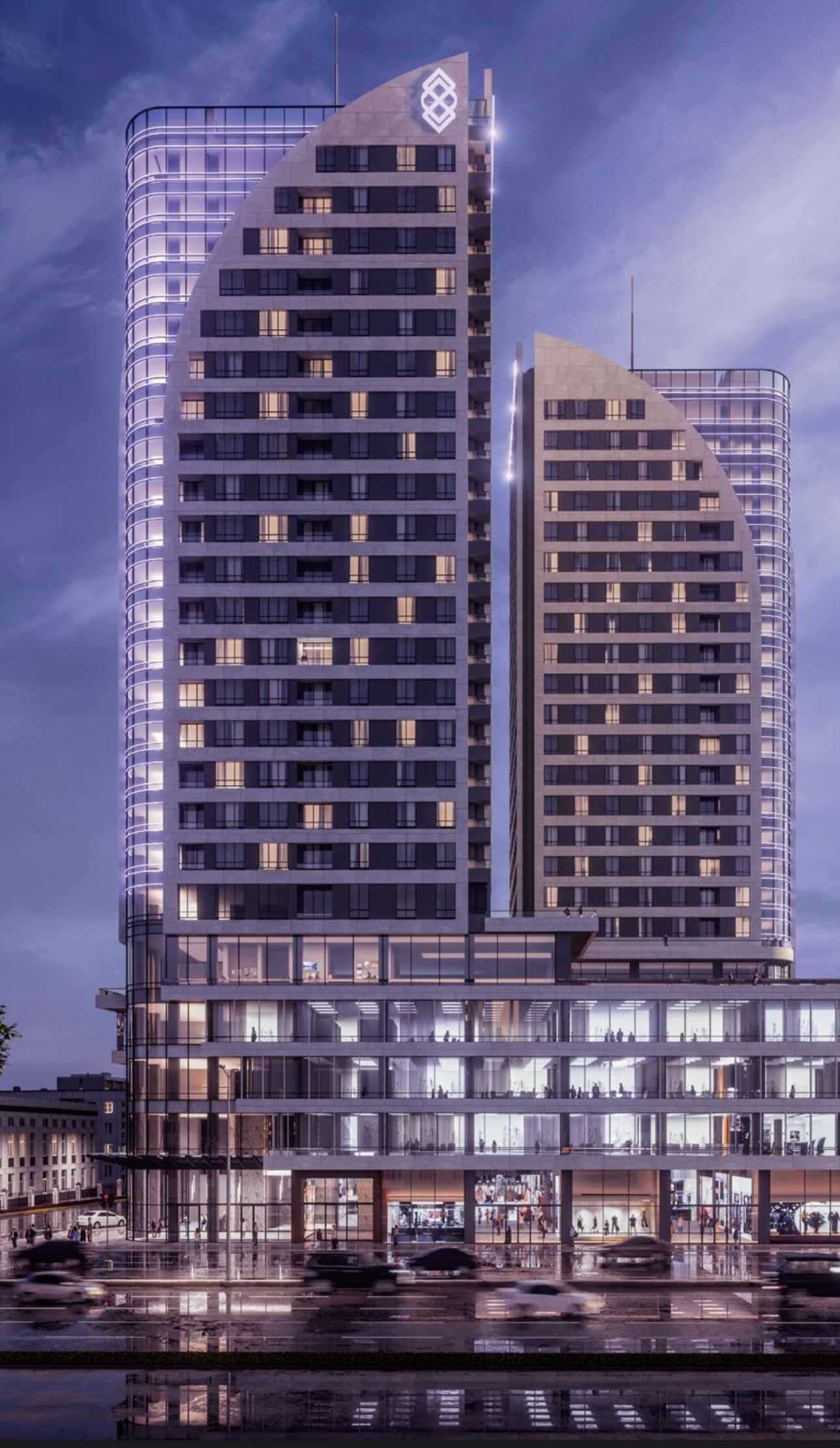 Modera Towers 21 этаж по 2600$ | 148000$ | 56.9m2