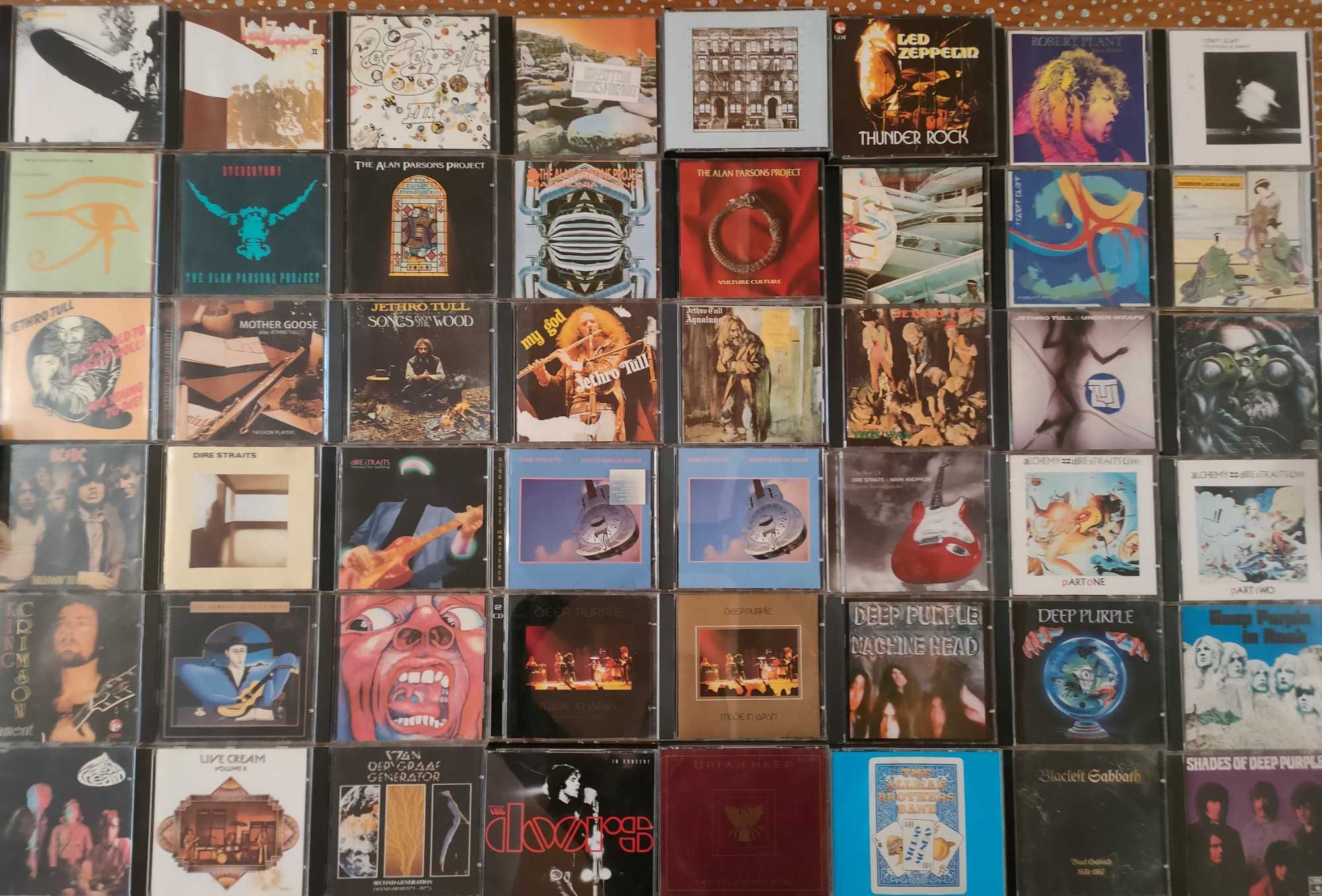 CD - uri originale - Rock - Deep Purple , Dire Straits, Led Zeppelin,