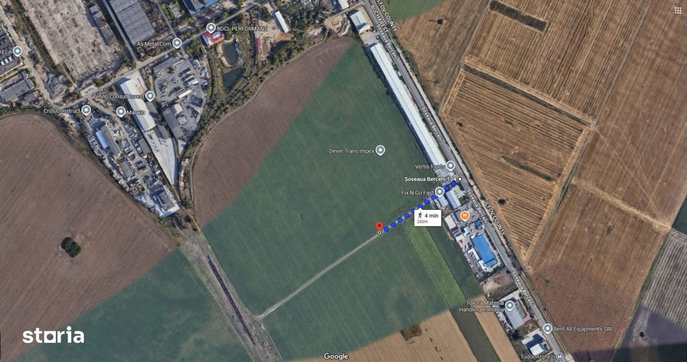 Teren Intravilan Urbanism P+5 | Dealul Floreni Metrou Berceni