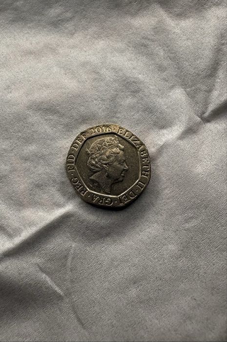 Title (заглавие): Rare 2016 UK 20p Twenty Pence Coin – Mint