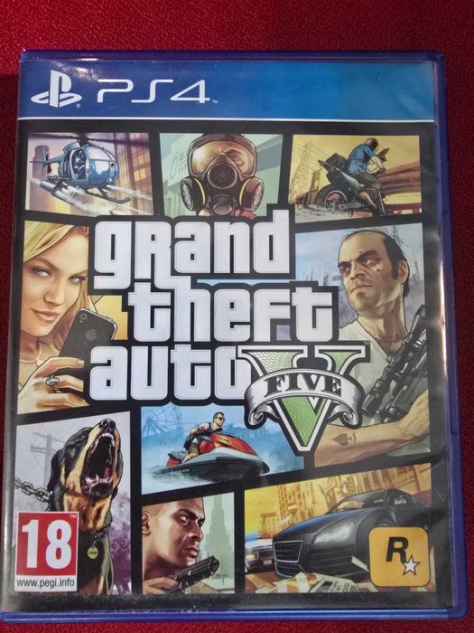 GTA 5 за PS4 и PS5 + карта на Los Santos