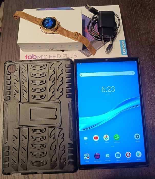 Tableta Lenovo Pad M10 FHD Plus 128GB, 4GB RAM  - cadou smartwatch