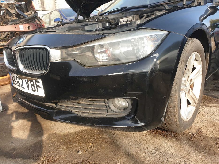 Bara Spoiler Fata cu Imperfectiuni BMW Seria 3 F30 F31 NFL Non Facelift 2011 - 2014 Culoare 668 Schwarz 2 [K0338]