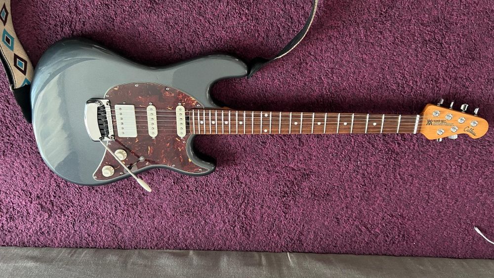Music Chitară Music  Man Cutlass Charcoal frost HSS