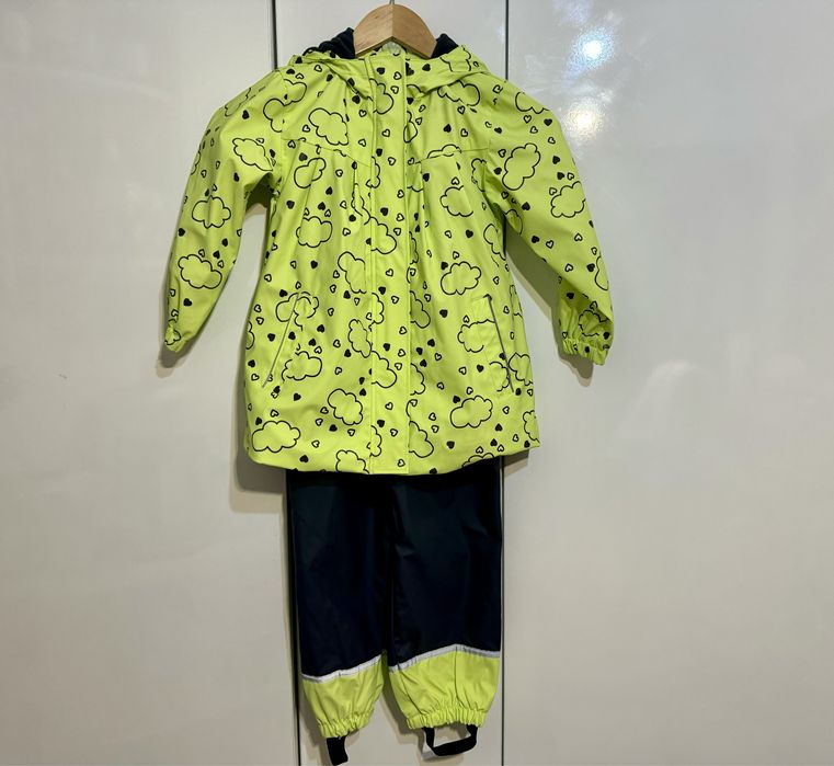 Set de ploaie geaca + salopeta 3-5 ani