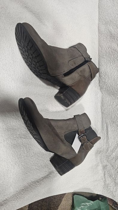 Ghete bocanci gri, nr 38,5
