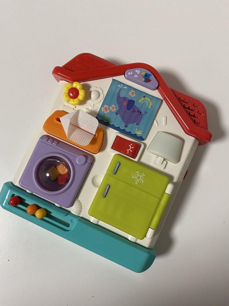 Активна играчка Hola Toys - Монтесори дъска, къща