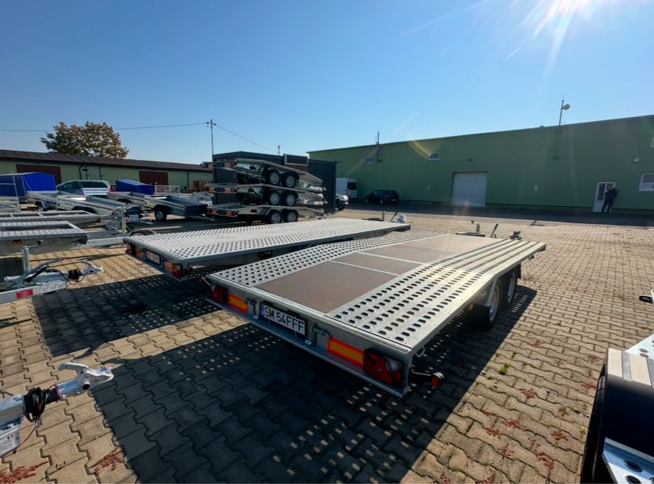 Inchirieri remorci/trailere/platforme auto 750 kg-3500 kg Satu Mare