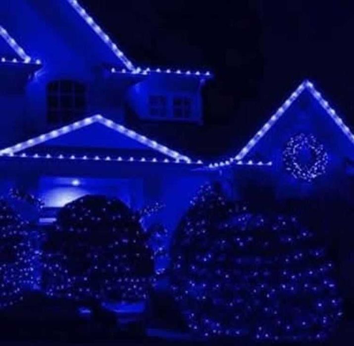 Instalatie exterior tip banda cu LEDuri 100m