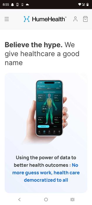 Смарт кантар HumeHealth bodypod