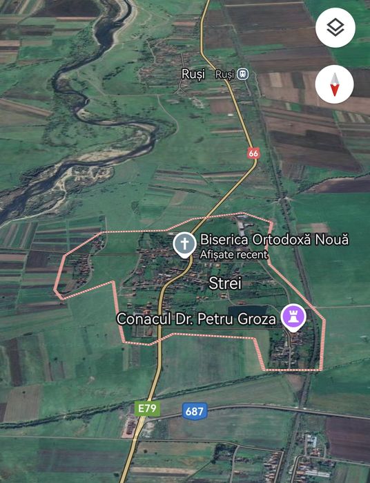Teren intravilan Călan (Strei Centru)