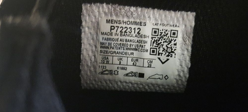 Caterpillar pantofi piele naturala 43