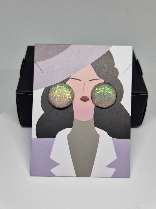 Cercei handmade rasina epoxidica