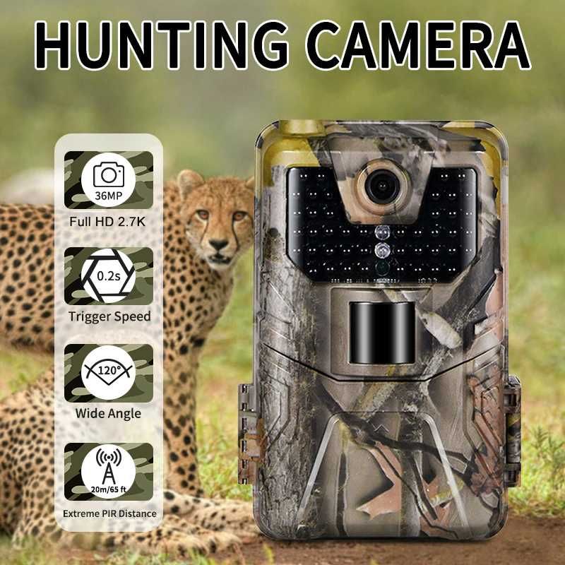 Camera de vanatoare TSS900A 36mpx cu stocare pe card