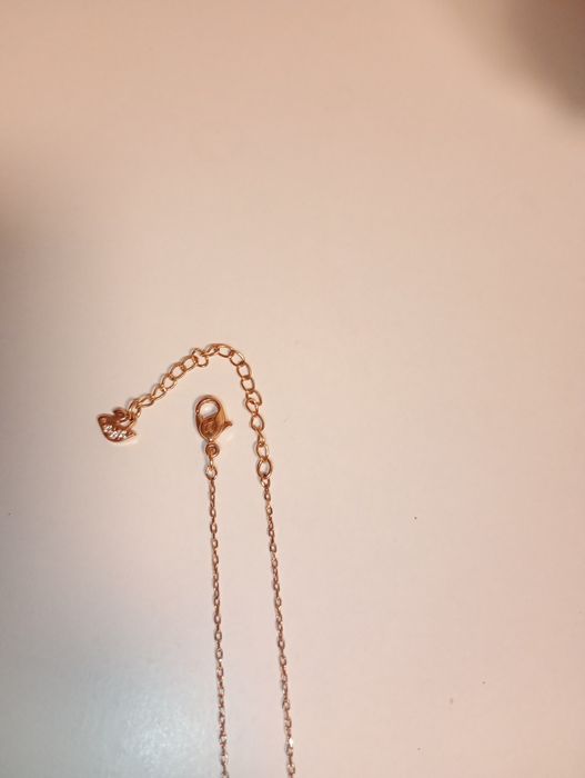 Lanț Swarovski in forma de inimioara cu piatra