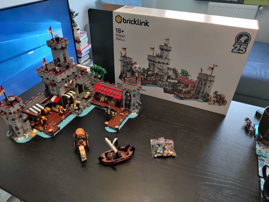 Lego 910047 BDP Medieval Seaside Market, Utilizat