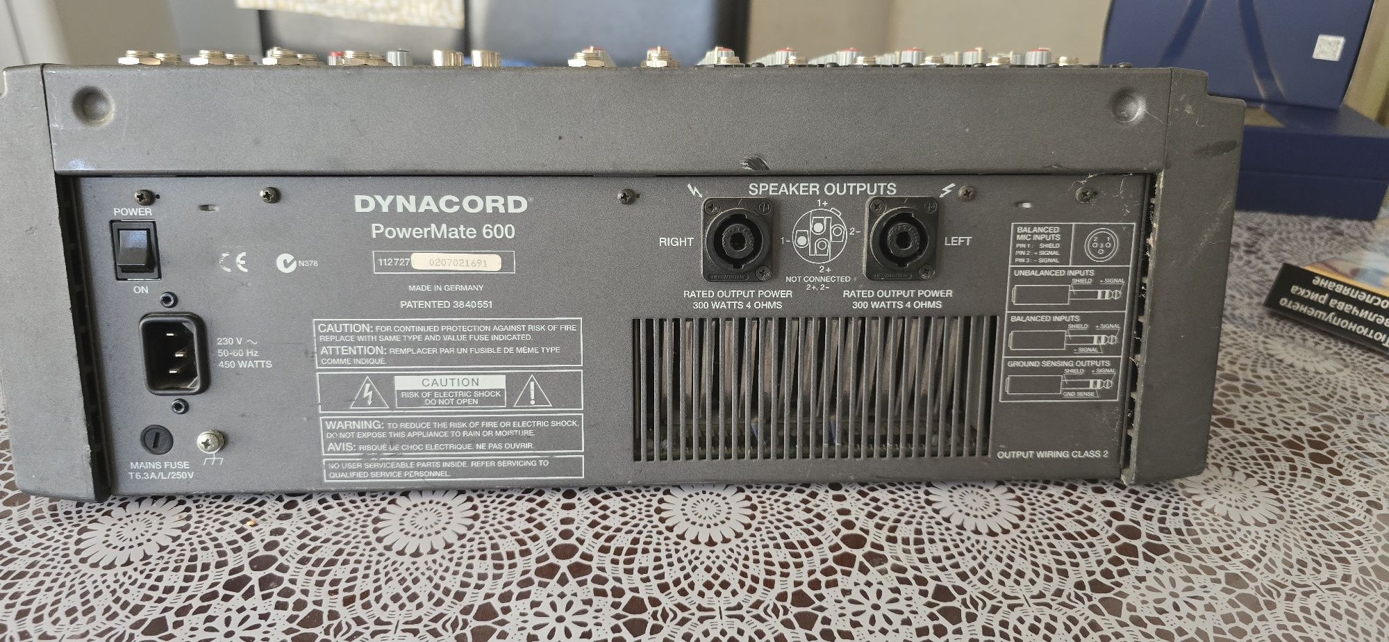 Dynacord PowerMate 600