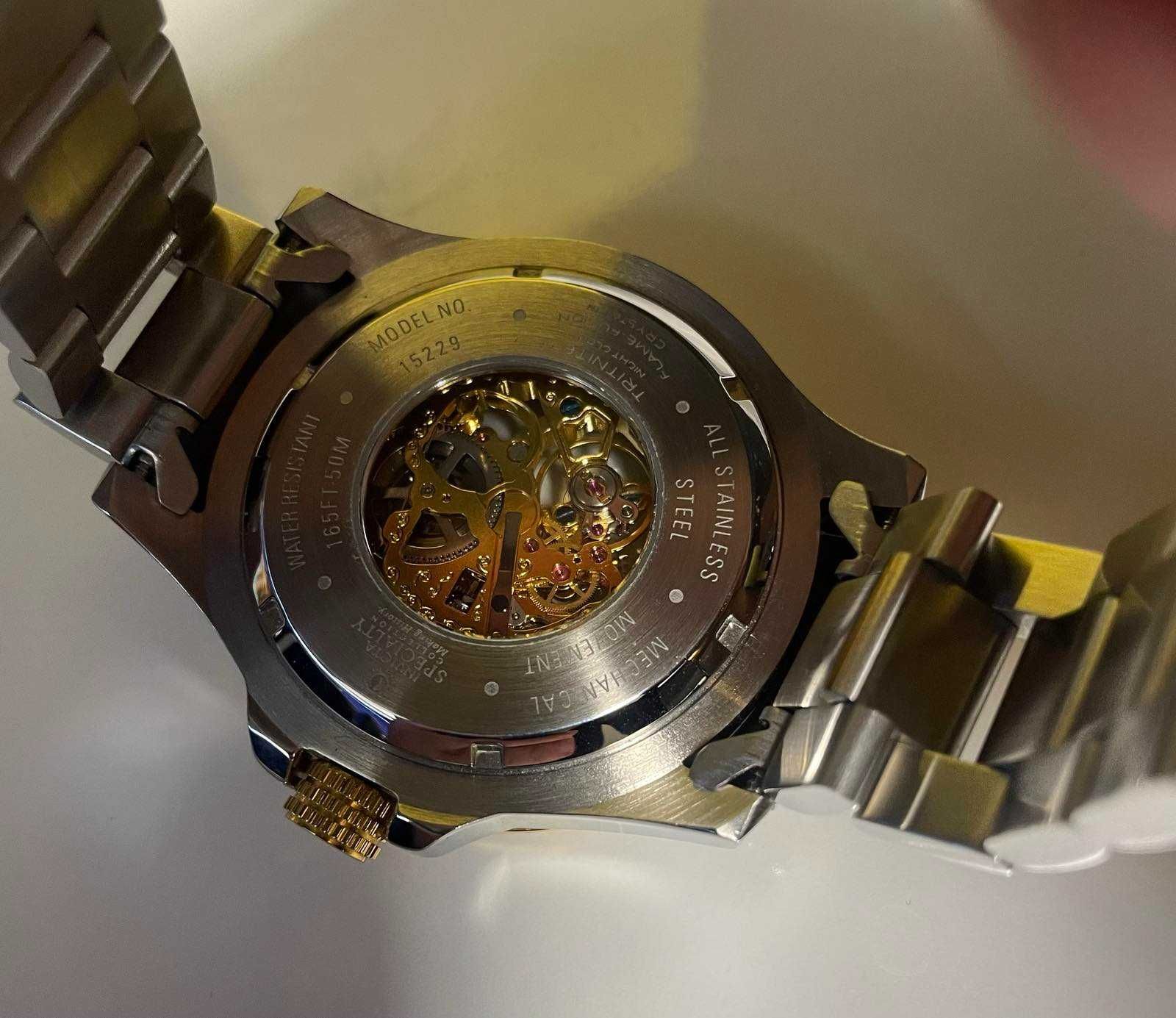 Продавам механичен мъжки часовник Invicta Skeleton model 15229