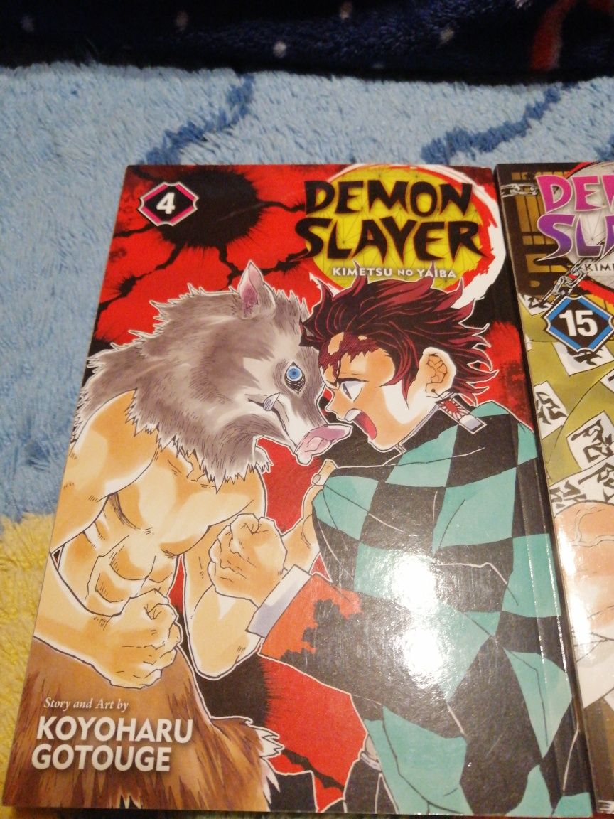 Manga demon slayer 4 volume