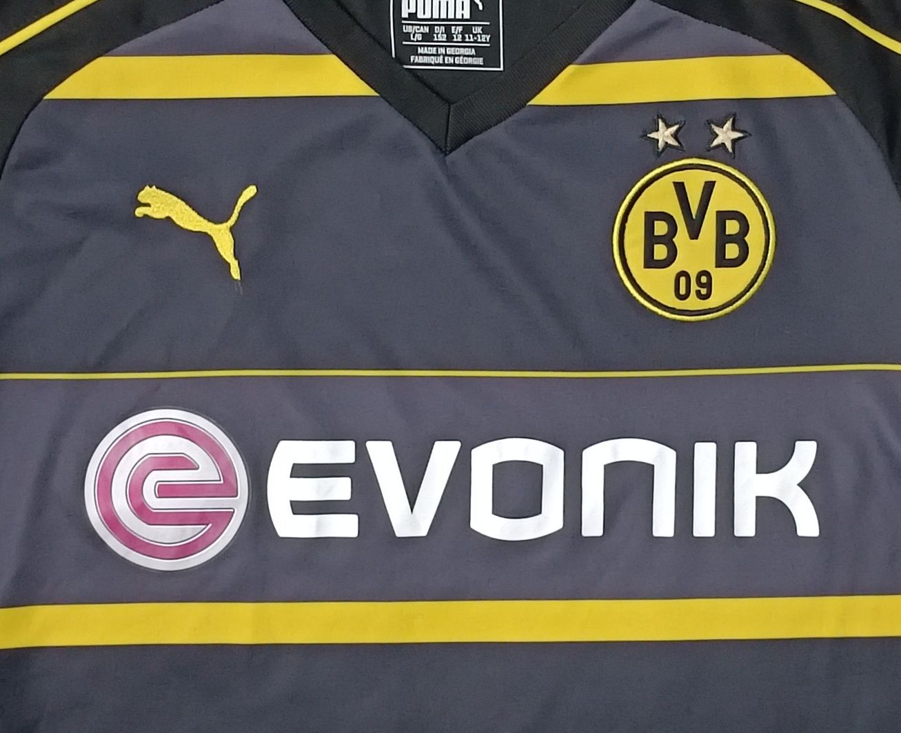 Puma Borussia Dortmund Away Jersey оригинална тениска ръст 147-158см