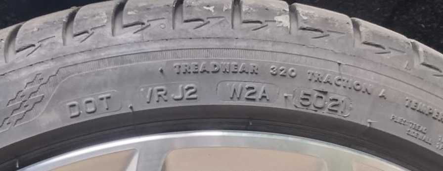 Anvelope vara Bridgestone Turanza 225 40 R19 93Y , DOT 5021 , 6000km