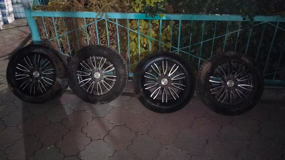 Титановые Диски с резиной