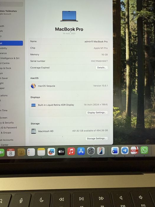 Macbook pro m1 pro 14 inch