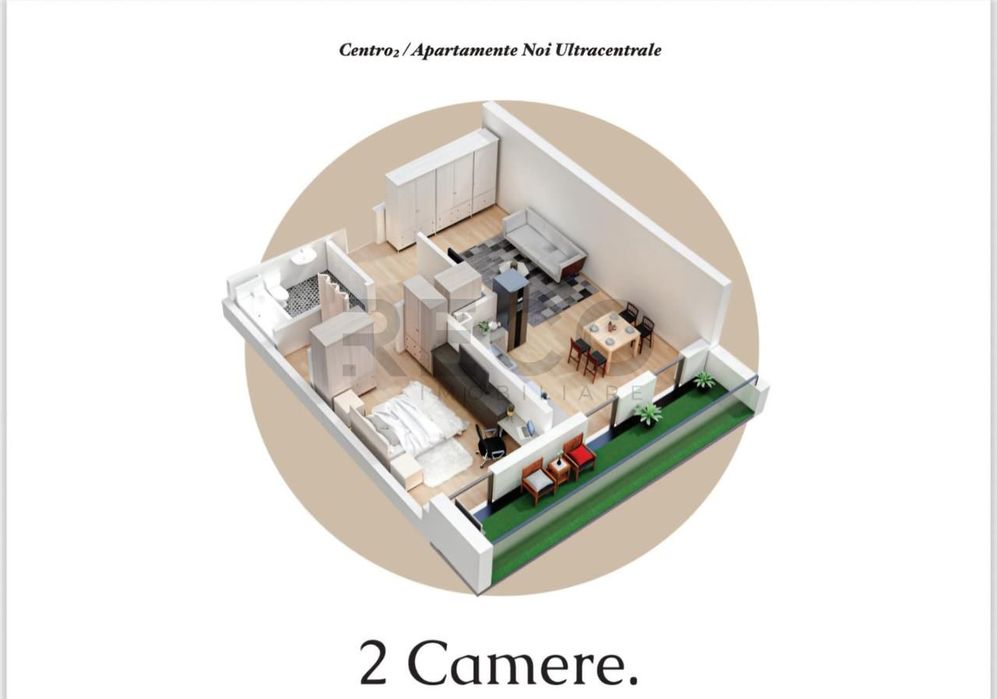 RECO Apartament 2 camere in Oradea in zona Centrala