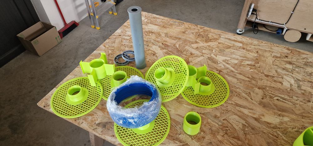 Tambur CUSTOM pt cablu + conductor electric