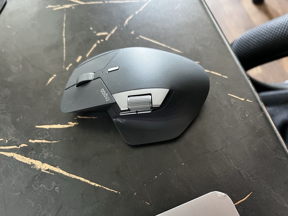 Продам мышку Rapoo mt760L черный(мышь компьютерная)