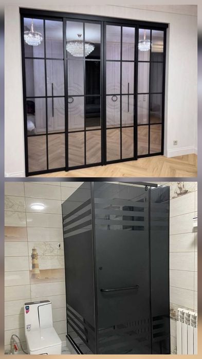 Душевые кабины и Лофт перегородки на Заказ!