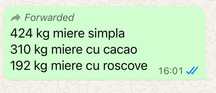 Miere de albine pentru fermentat
