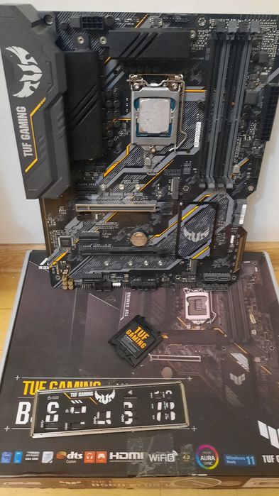 Дънна платка Asus B460 plus CPU i5 10500