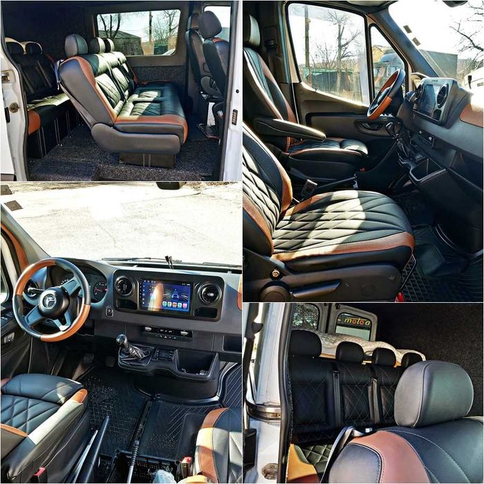 Mercedes Sprinter / 8+1 locuri / 2018 / ALB / Incalzire Auxiliara