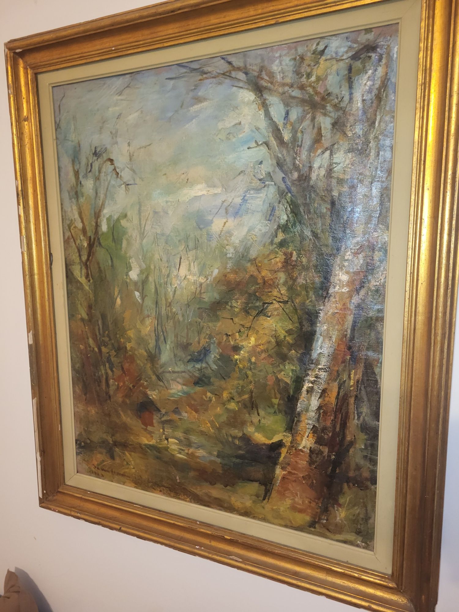 Pictură semnată Sorin Ionescu