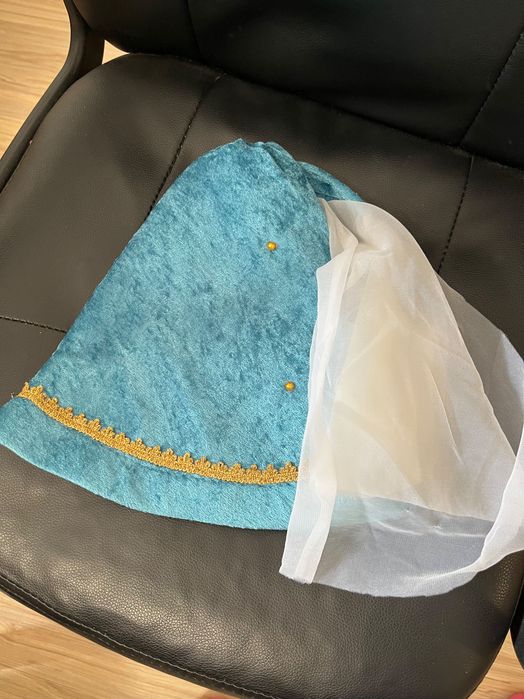 Рокля на Елза , DISNEY + шапка + раничка