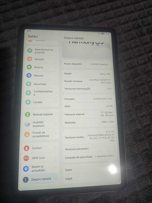 Vand Tableta Huawei MatePad 10.4, 4GB RAM, 128 GB cu tastatura