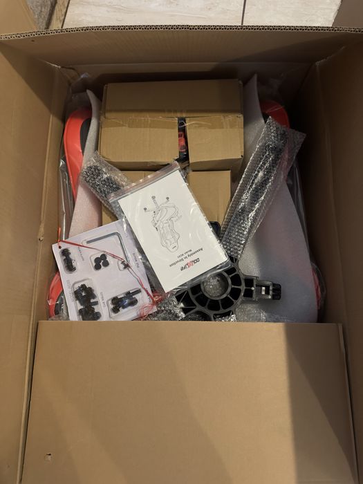 Чисто нов 7 точков масажен геймърски стол