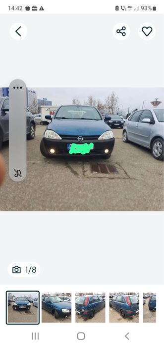 Opel corsa 1,2 benzina