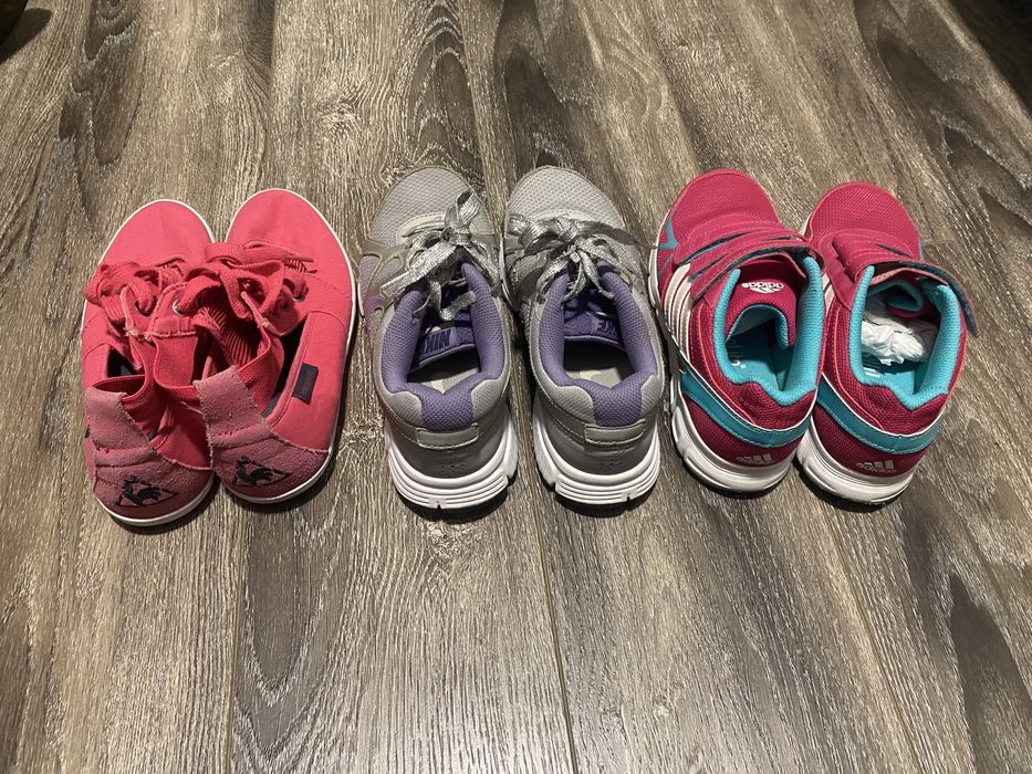 Adidasi Nike, Adidas, Le coq sportif, marimea 35