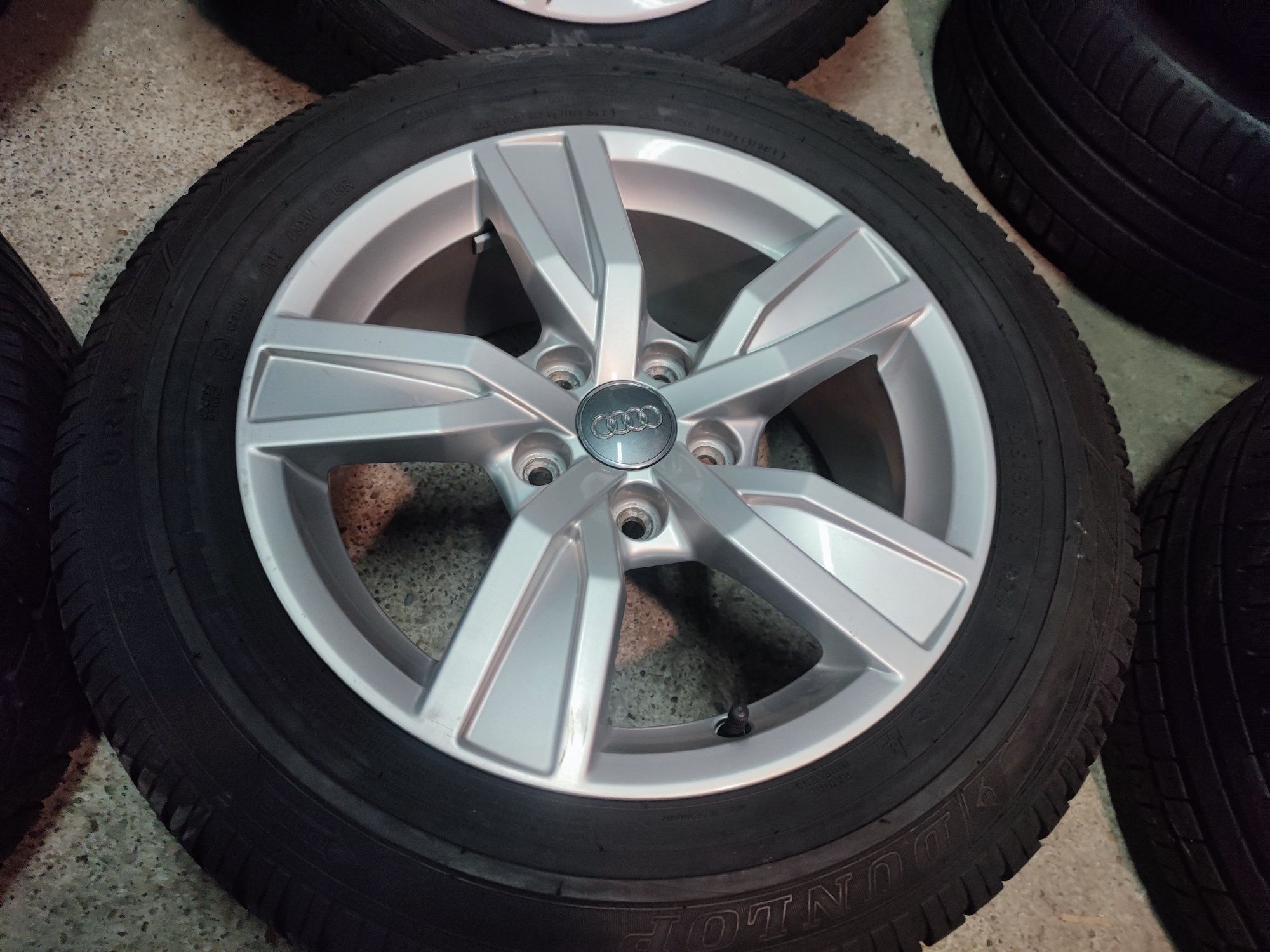 Jante originale audi A4 B9-B8 A3 A6 205 60R16 DUNLOP iarna 2018