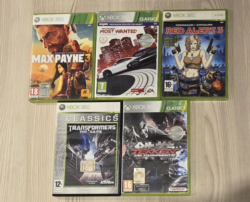 Vând jocuri XBOX 360