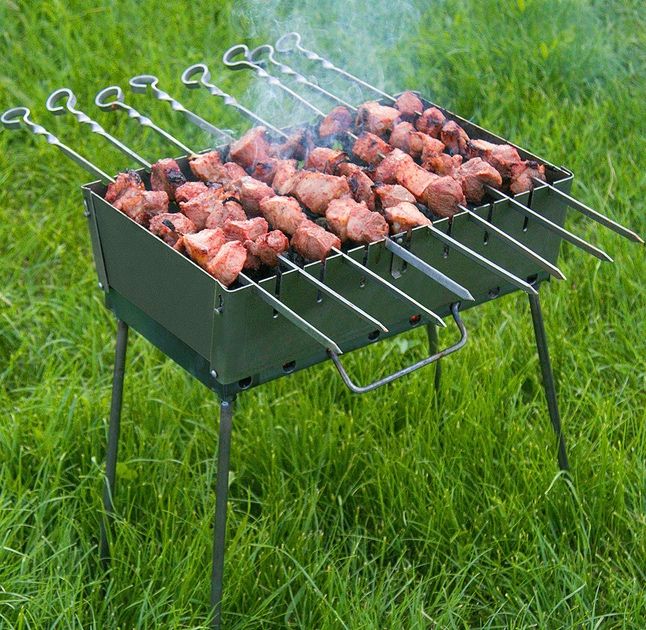 Мангал для приготовления шашалка