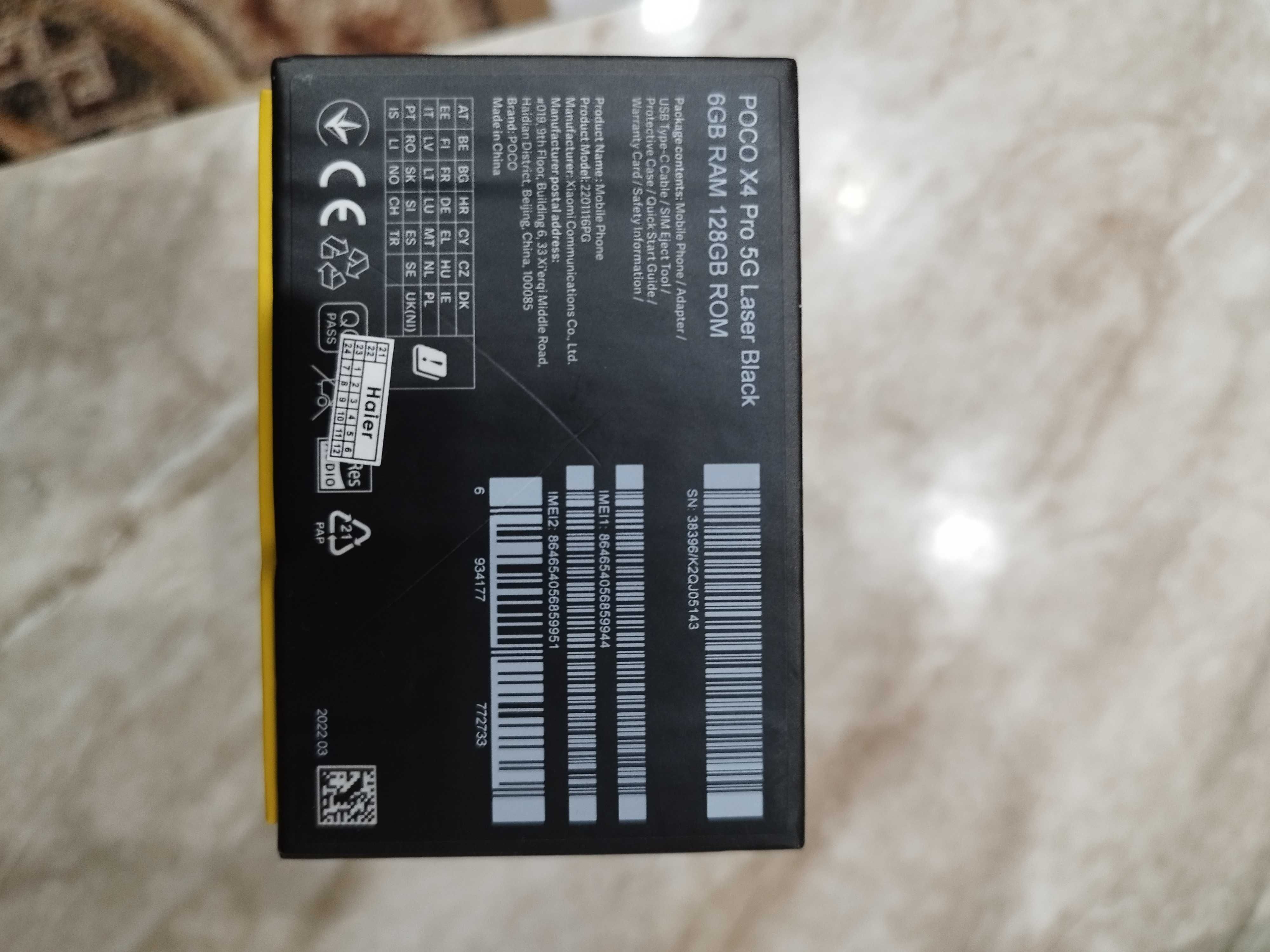 Poco x4 pro 128gb