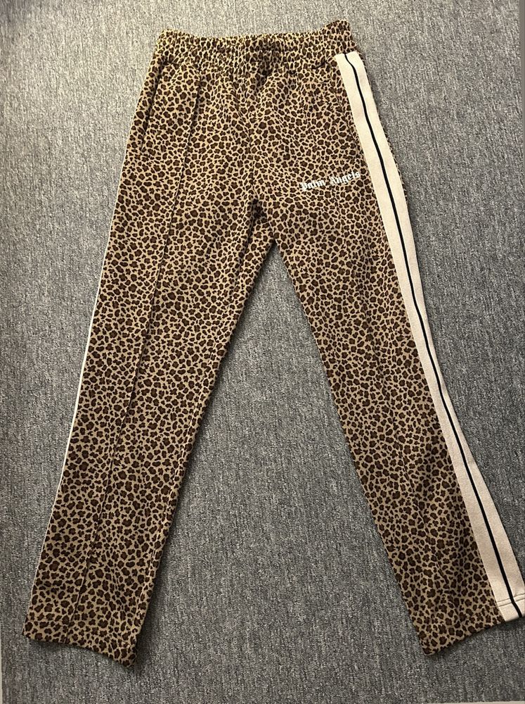 Pantaloni Palm Angels Leopard