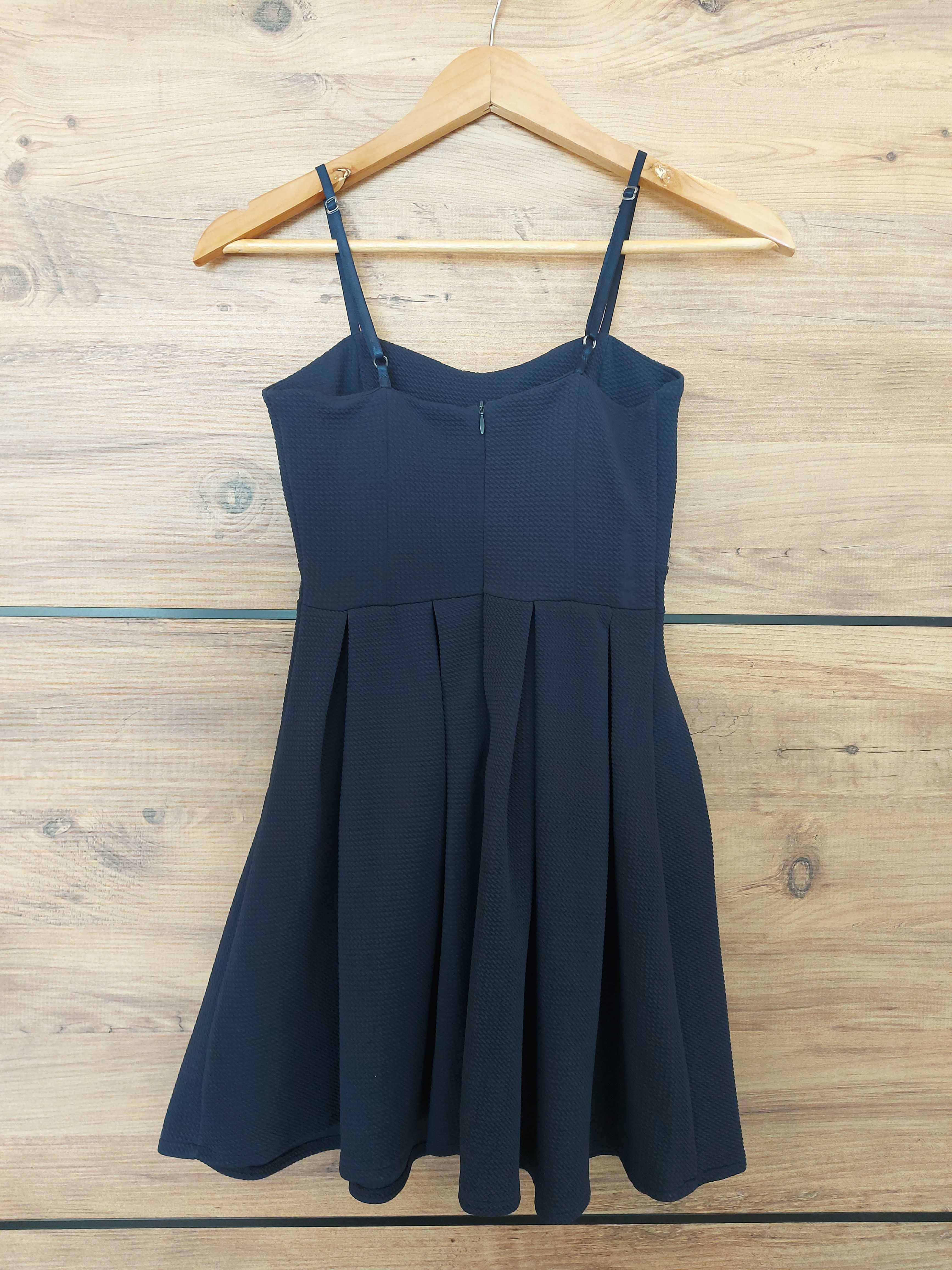 Нови малки ефирни рокли 3 броя черни синя размер S памук Made in Italy